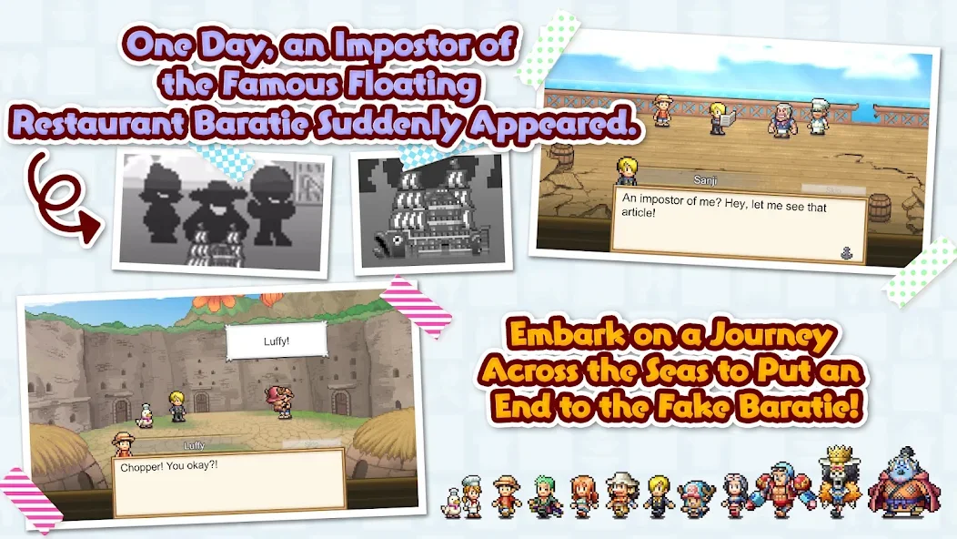 One Piece Grand Gourmet story – an impostor of the floating restaurant Baratie appears